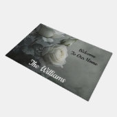 White Rose Deurmat (Schuin)