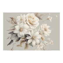 White Rose Elegant Floral Bouquet