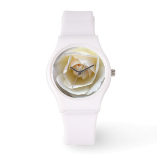 White Rose Horloge