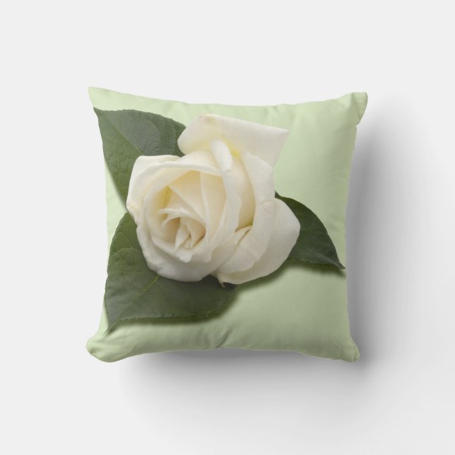 White Rose Kussen (Voorkant)