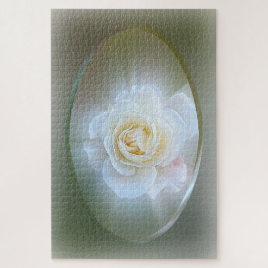White Rose Legpuzzel (Verticaal)