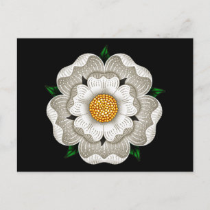 White Rose of York Briefkaart