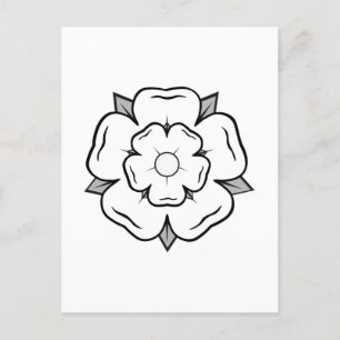 White Rose of York Briefkaart