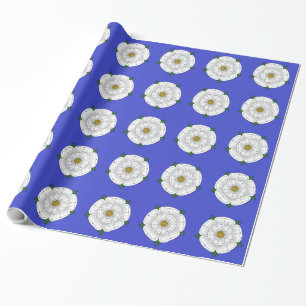 White Rose of York Cadeaupapier