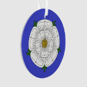 White Rose of York Ornament (voorkant)