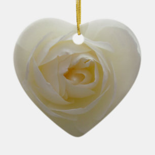 White Rose Ornament Romantic Roos Decorations