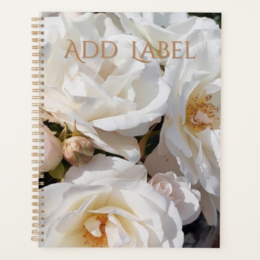 White Rose Personal Planner (Devant)