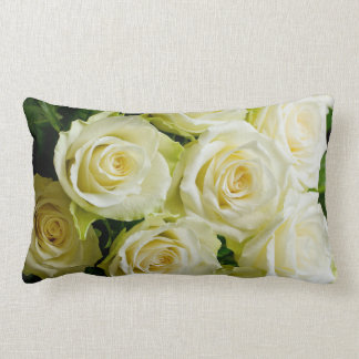 White Rose Pillow Kussen