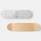 White Rose Skateboard (Horizontaal)