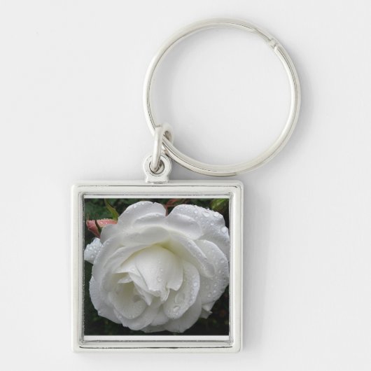 White Rose Sleutelhanger (Voorkant)
