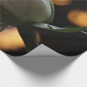 White Rose Valentijnsdag Wrapping Paper Cadeaupapier (Hoek)