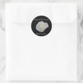 White Rose Wedding Sticker (Tas)