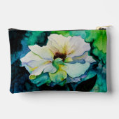 White Rose Zipper Pouch Etui (Achterkant)