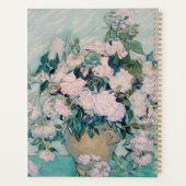 White Roses-1890-Vincent van Gogh Planner (Achterkant)