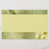 White Roses  Briefpapier (Achterkant)