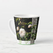 White Roses Design Latte Mok (Linkerhoek)