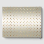 White Roses Gold Hearts Livre d'or (Verso)