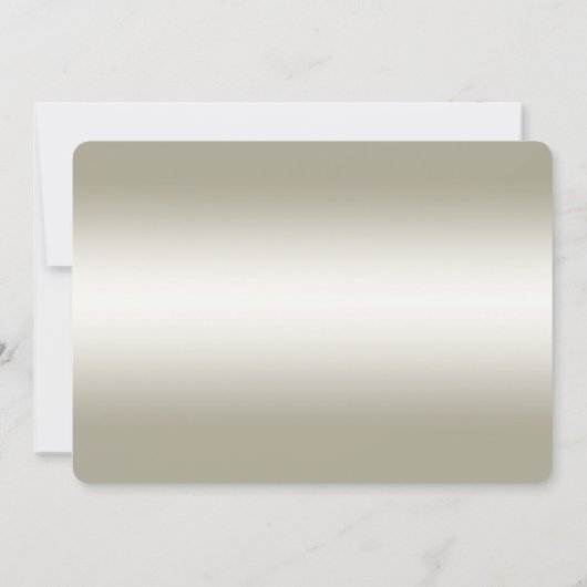 White Roses Gold Hearts redden de datum Kaart (Achterkant)