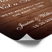 White Roses Lantern Wedding Ceremony Seating Poster (Hoek)