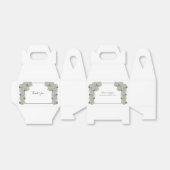 White Roses Wedding Bedankdoosjes (Uitgevouwen)