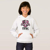 White roze Panther Sweatshirt (Voorkant volledig)