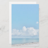 White Sand Beach Briefpapier (Voorkant / Achterkant)