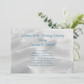 White Sand Beach Wedding Programme (Debout devant)