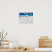 White Sands Blue Sky Yucca, New Mexico Poster (Keuken)