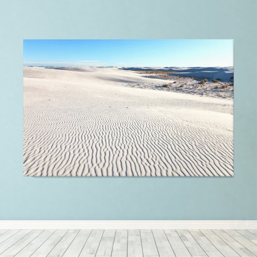 White Sands Dunes Canvas Afdruk (Insitu (Houten vloer))