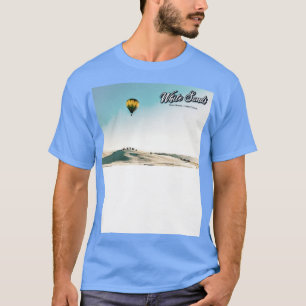 White Sands Hete Luchtballon Uitnodiging 11 T-shirt