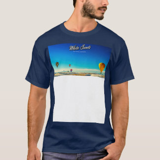 White Sands Hete Luchtballon Uitnodiging 13 T-shirt