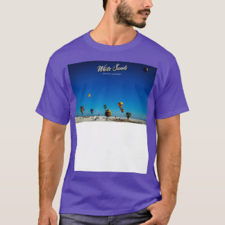 White Sands Hete Luchtballon Uitnodiging 6 T-shirt
