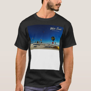 White Sands Hete Luchtballon Uitnodiging 8 T-shirt