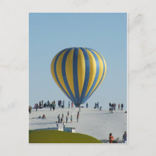 White sands Hot Air Balloon Festival Briefkaart