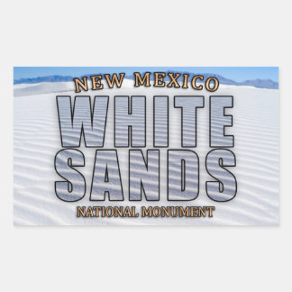 White Sands Nationaal Monument Stickers