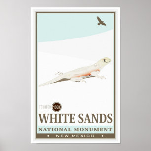 White Sands National Monument 2 Poster