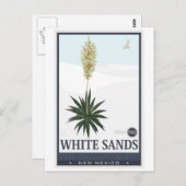 White Sands National Monument 3 Briefkaart (Voorkant / Achterkant)