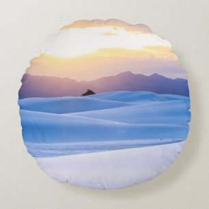 White Sands National Monument 3 Rond Kussen