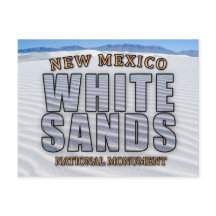 White Sands National Monument Briefkaart
