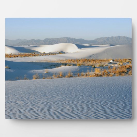 White Sands National Monument (Transverse Dunes) Fotoplaat (Voorkant)