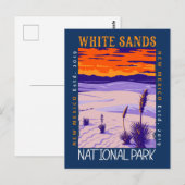 White Sands National Park Briefkaart (Voorkant / Achterkant)