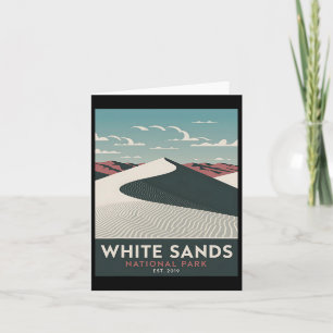 White Sands National Park Camping Wandelen M Kaart