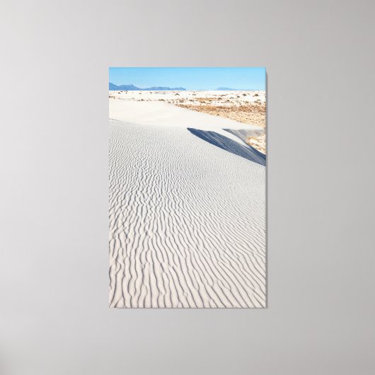 White Sands National Park Canvas Afdruk (Voorkant)