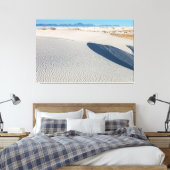White Sands National Park Canvas Afdruk (Insitu (Slaapkamer))