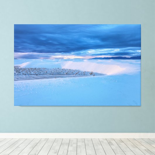 White Sands National Park Canvas Afdruk (Insitu (Houten vloer))