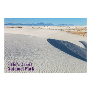 White Sands National Park Foto Afdruk