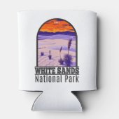 White Sands National Park New Mexico  Blikjeskoeler (Achterkant)