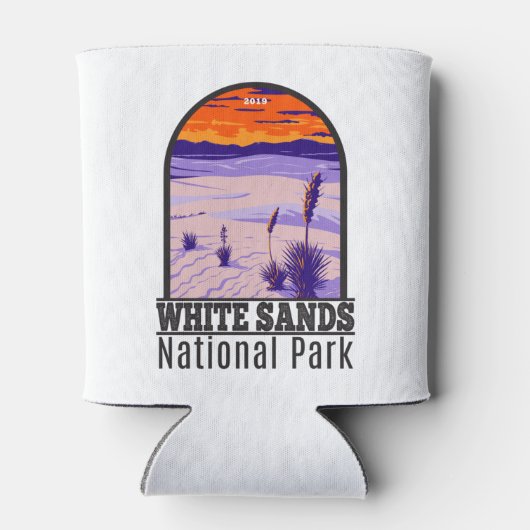 White Sands National Park New Mexico  Blikjeskoeler (Achterkant)