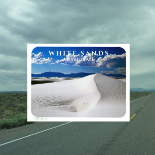 White Sands National Park, New Mexico Briefkaart Magneet