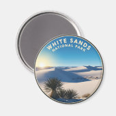 White Sands National Park New Mexico Magneet (Voorkant / Achterkant)